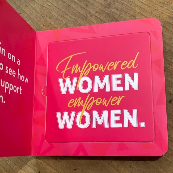 Pop-Out Coaster Book for the Boss Lady - Pink green and White - Picture 5 of 15